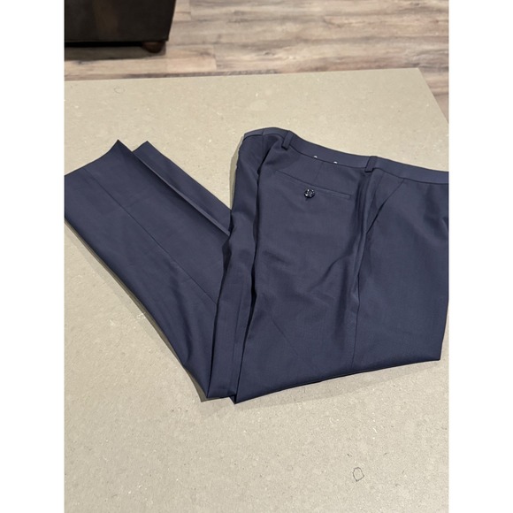 Express Mens Extra Slim Fit Dress Pants Navy Blue Size 29 x 30 - Picture 5 of 6